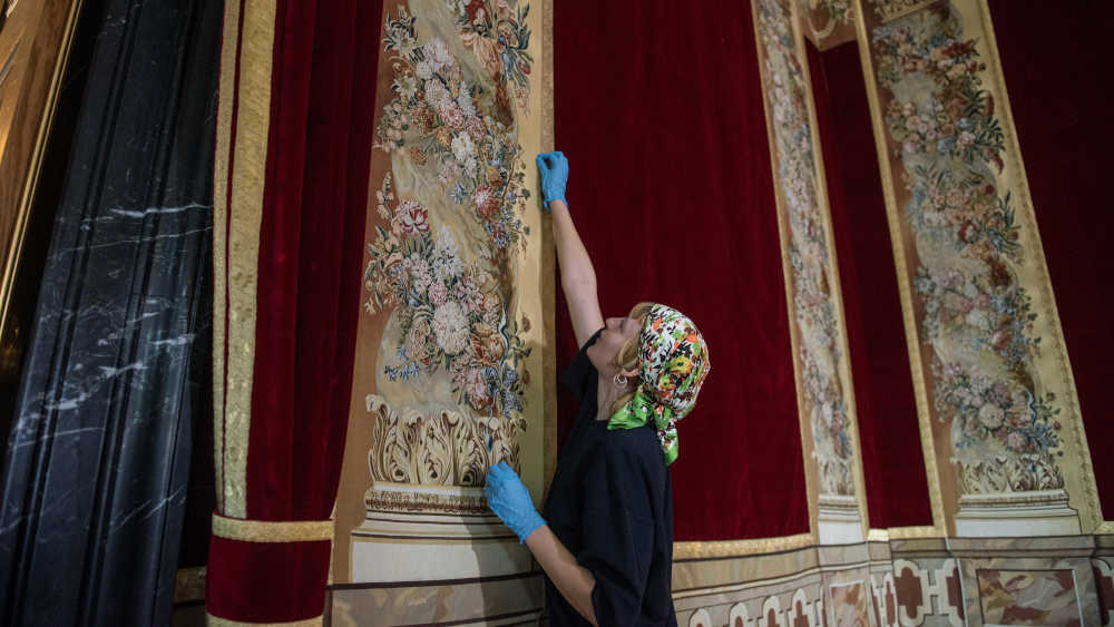 Die insgesamt neun Räume wurden bereits bis 2019 rekonstruiert