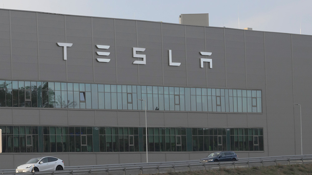 Fabrik von Tesla in Grünheide.