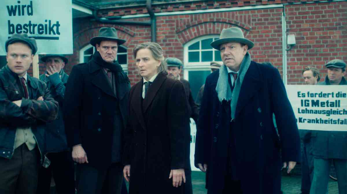 Die Streikenden auf der Howaldt-Werft sind zu allem bereit.