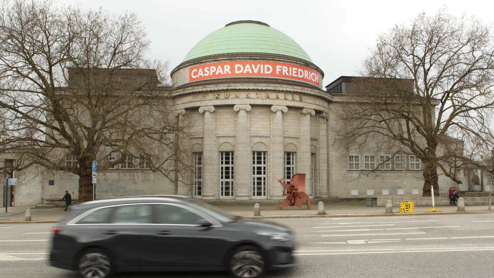 Der Erweiterungsbau der Hamburger Kunsthalle. Die dortige Caspar-David-Friedrich-Schau erzielte einen Besucherrekord