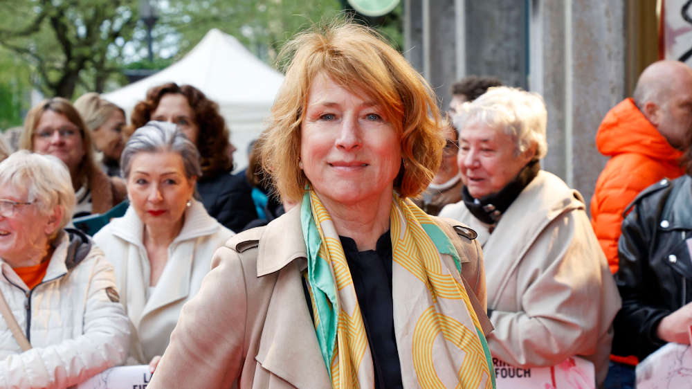 Corinna Harfouch bei der Premiere des Kinofilms "Sterben" in der Lichtburg Essen