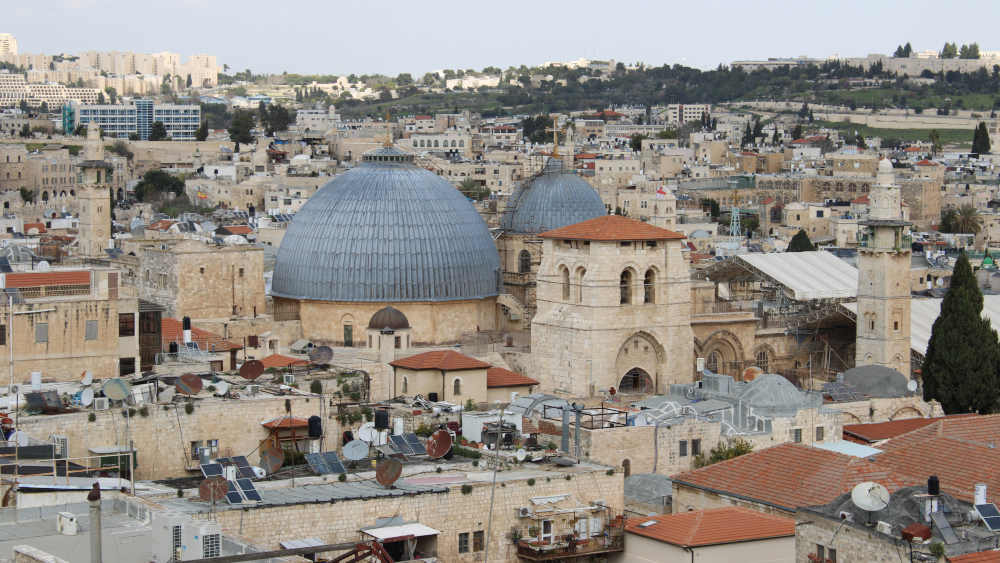 Die Grabeskirche in Jerusalem