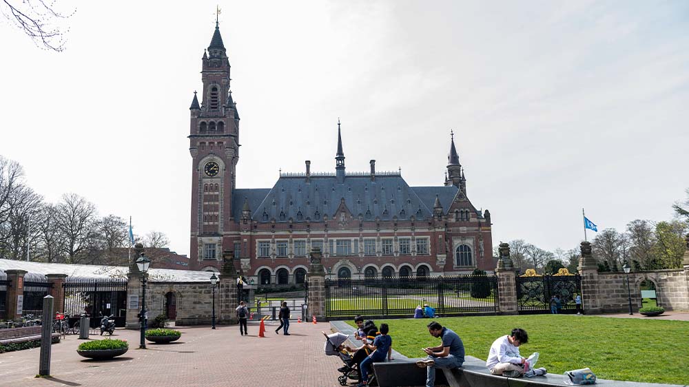 Der Internationale Gerichtshof ist das Hauptrechtsprechungsorgan der Vereinten Nationen und hat seinen Sitz in Den Haag