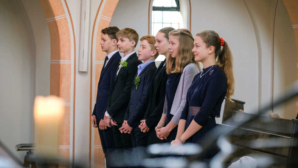 Konfirmationsgottesdienst in der Pauluskirche in Hannover (Archivbild)