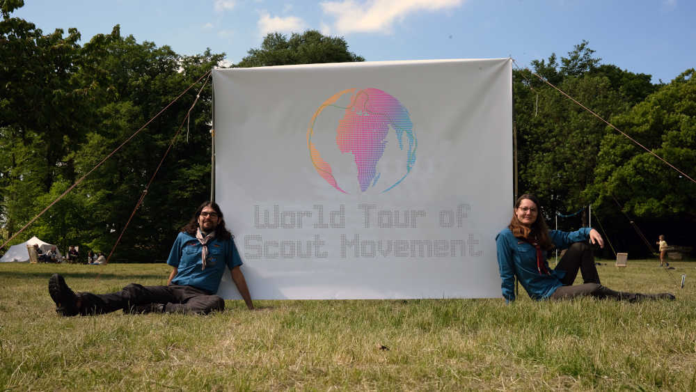 Die „World Tour of Scout Movement“ in Heidelberg