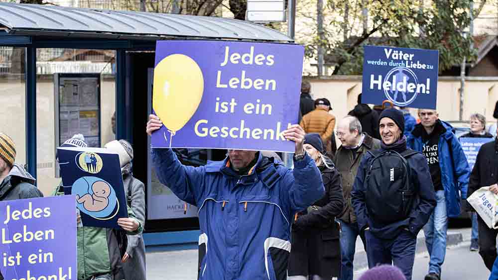 Beim "Marsch fürs Leben" in München soll es zu Sabotage und Angriffen gekommen sein (Archiv)