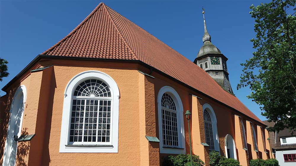 Die St.-Liborius-Kirche in Bremervörde steht täglich von 15 bis 18 Uhr offen