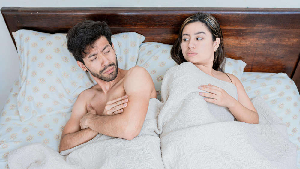 In deutschen Schlafzimmern werden immer weniger Zärtlichkeiten ausgetauscht