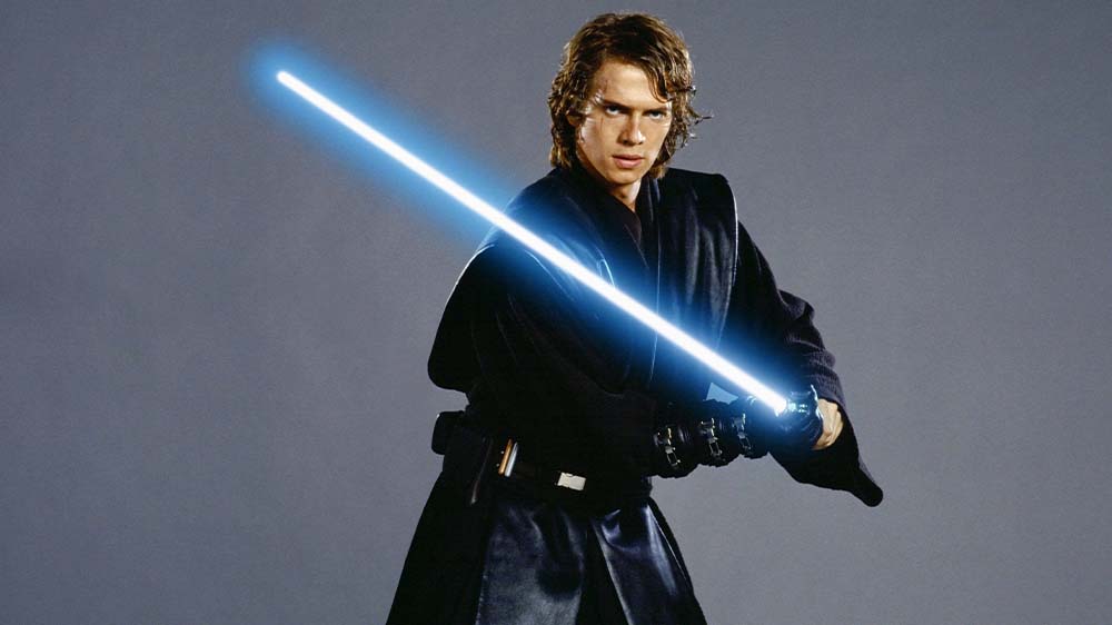 Trittt in "Star Wars" wie ein Messias auf: Anakin Skywalker (Hayden Christensen)