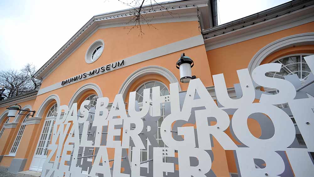 Das Bauhaus-Museum zeigt einen Teil der Ausstellung
