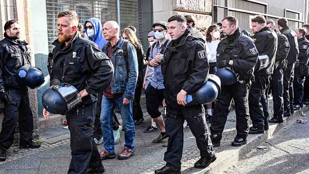 Image - Polizei beendet Besetzung an Berliner Humboldt-Uni