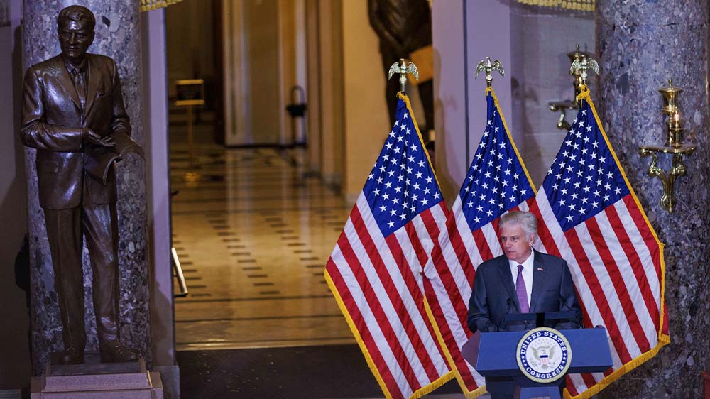 Image - Statue von Prediger Billy Graham im US-Kapitol enthüllt