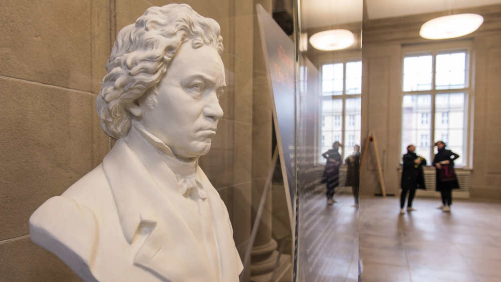 Anlässlich seines 250. Geburtstages zeigte die Staatsbibliothek zu Berlin eine umfassende Beethoven-Ausstellung im Jahr 2020