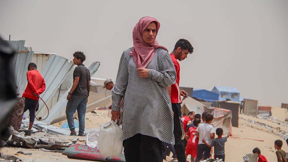 Image - UN-Hilfswerk: Eine Million Menschen aus Rafah geflohen