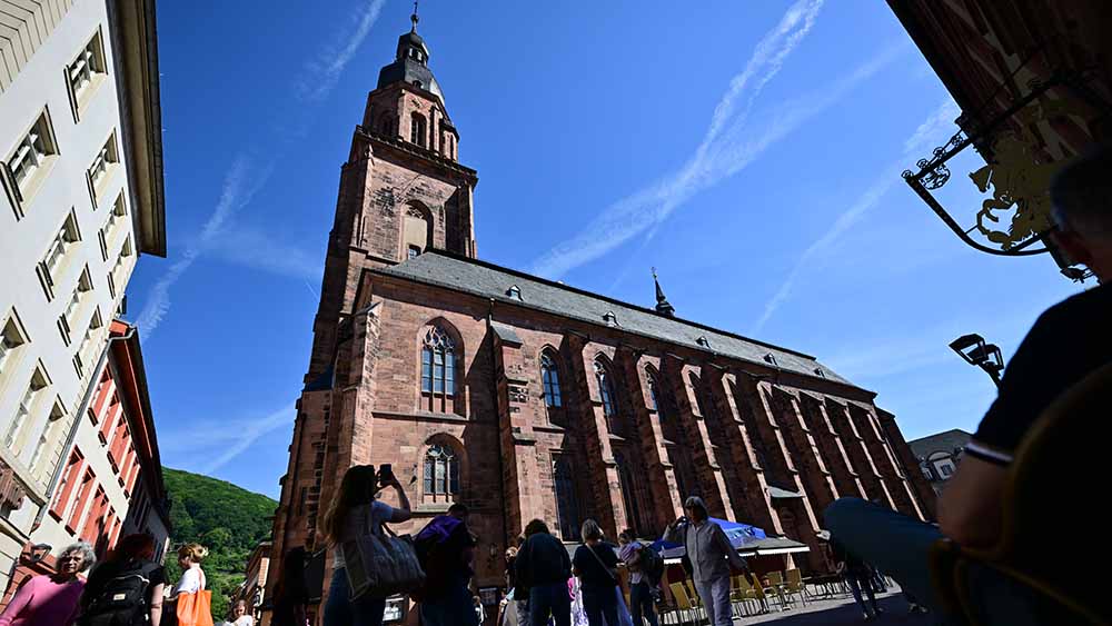 In der historischen Heiliggeistkirche von Heidelberg fanden die beiden Taylor-Swift-Gottesdienste statt