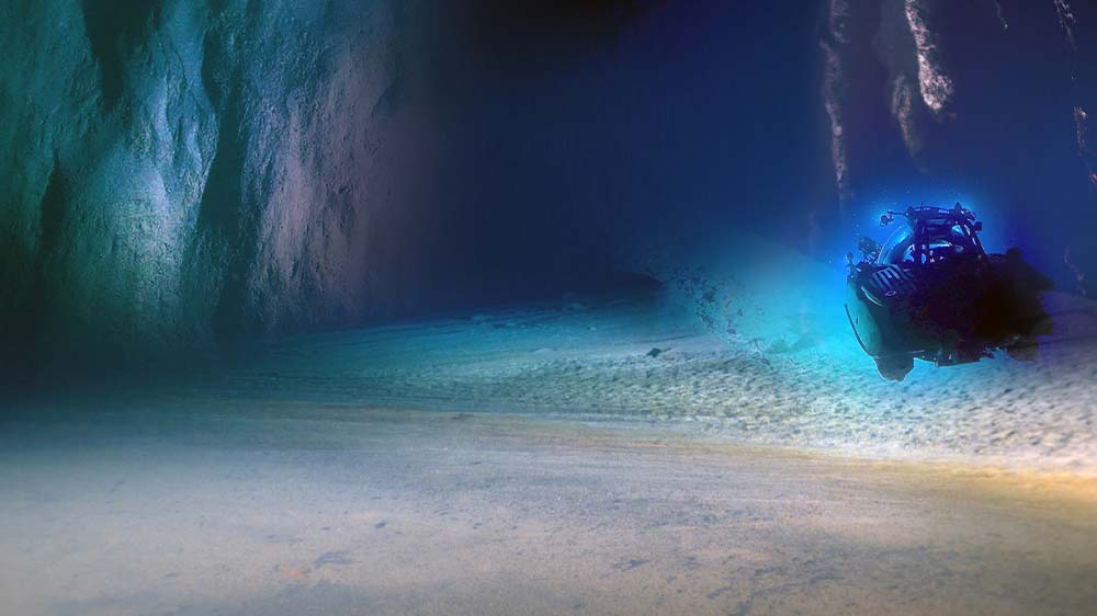 In den Sole-Becken am Meeresgrund werden Bakterien aus frühesten Phasen erkundet