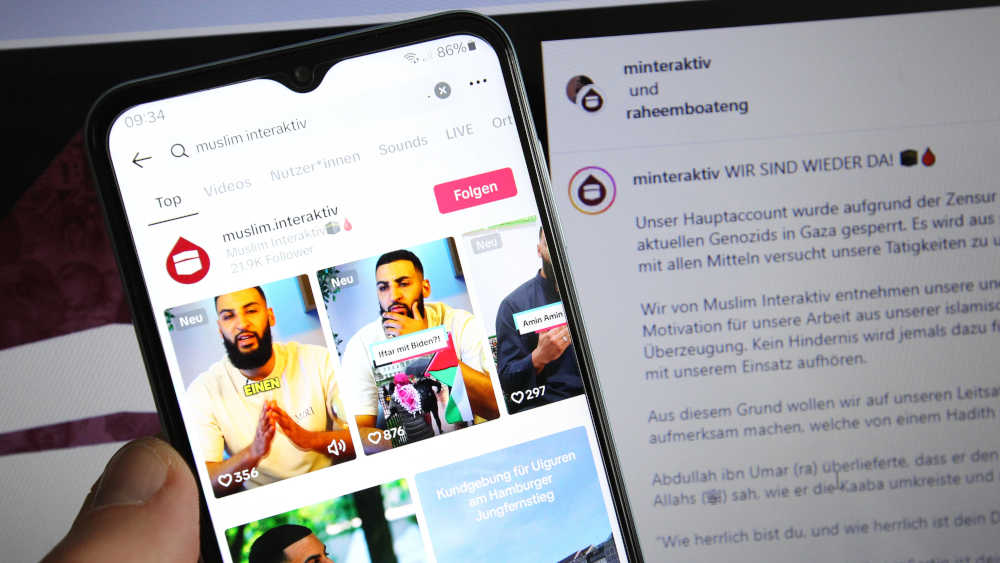 Der TikTok-Kanal der Gruppierung "Muslim Interaktiv"