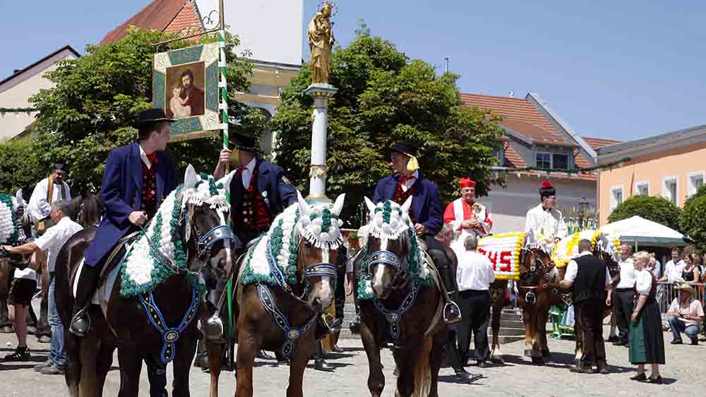 Der Pfingstritt von Bad Kötzting ist in Bayern sehr beliebt