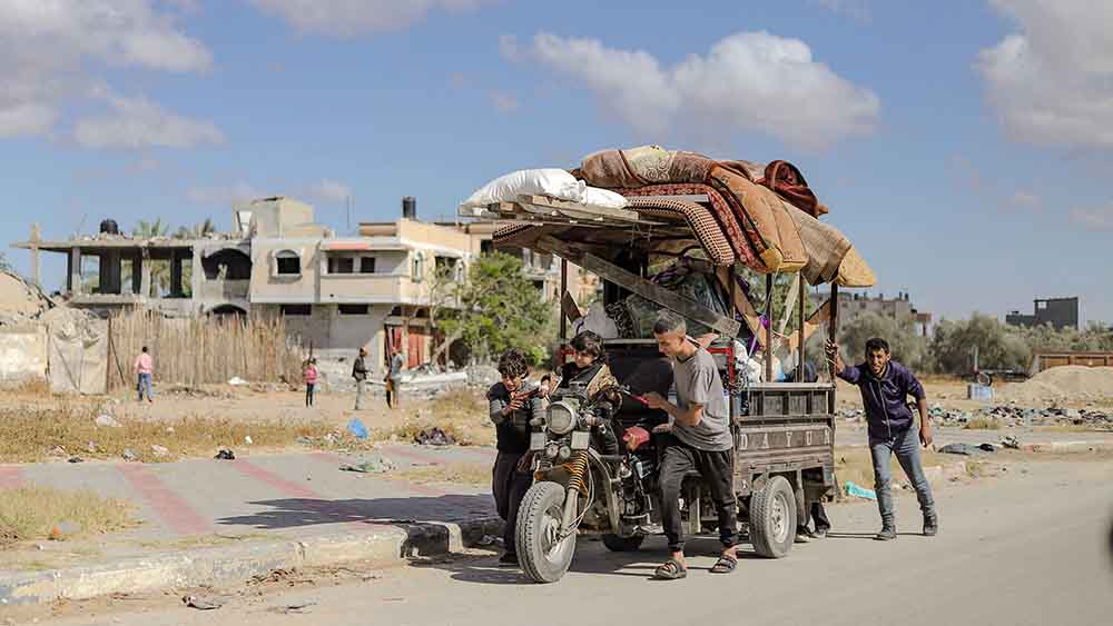 Aus Rafah fliehen viele Menschen