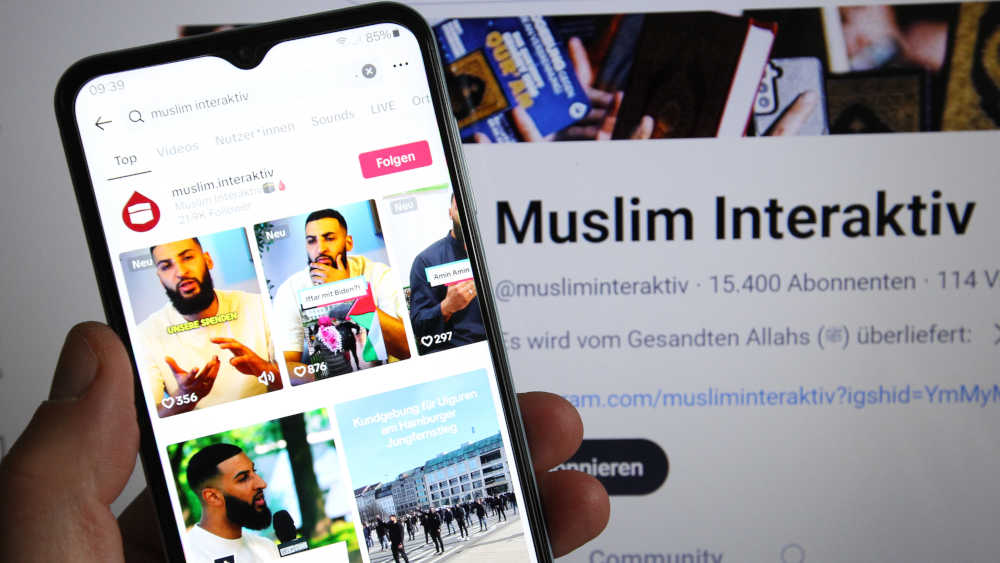 Der TikTok-Kanal der Gruppierung Muslim Interaktiv