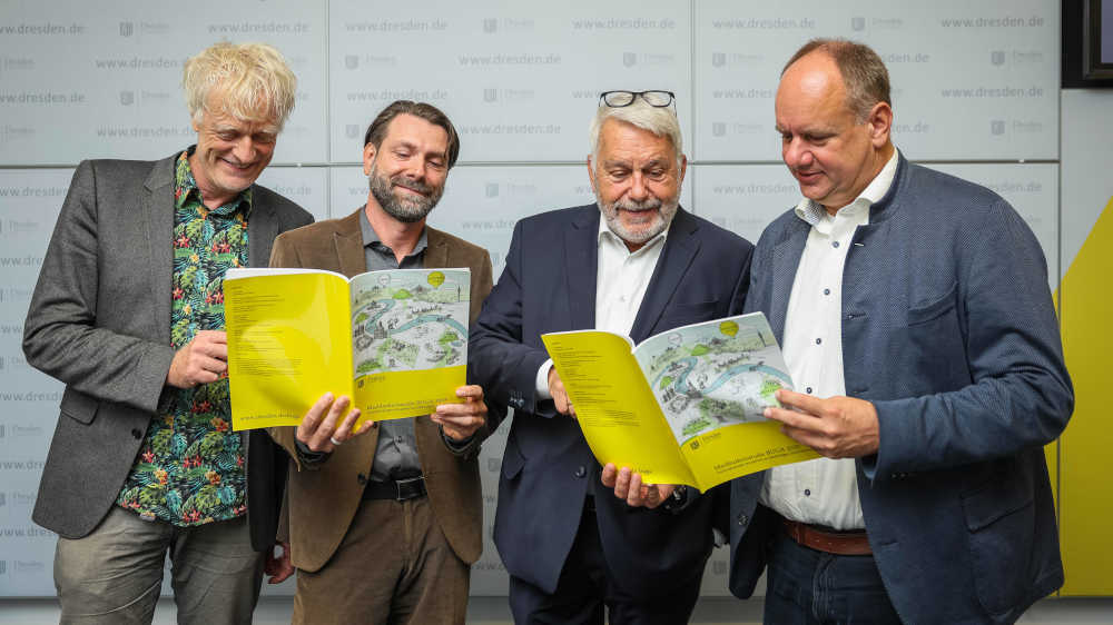 Vorstellung der Machbarkeitsstudie für die Bundesgartenschau in Dresden 2033 (Archivbild)