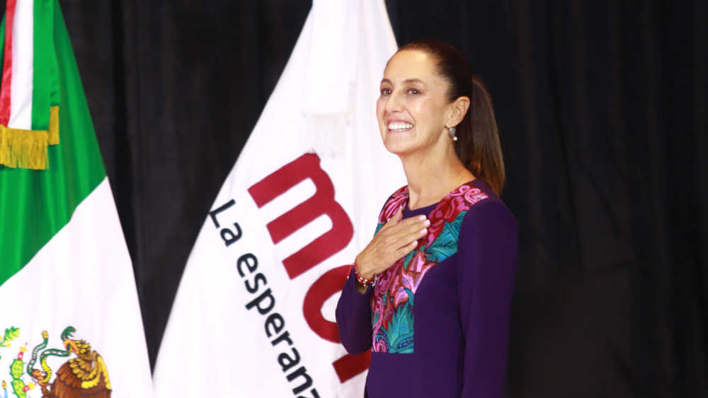 Präsidentschaftskandidatin Claudia Sheinbaum Pardo hat die Wahl in Mexiko nach aller Voraussicht gewonnen