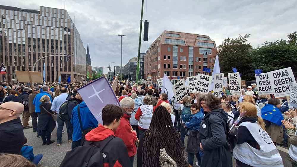 Image - Zehntausende bei Demonstrationen gegen Rechtsextremismus
