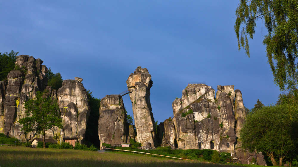 Extern stones at Horn-Bad Mainberg