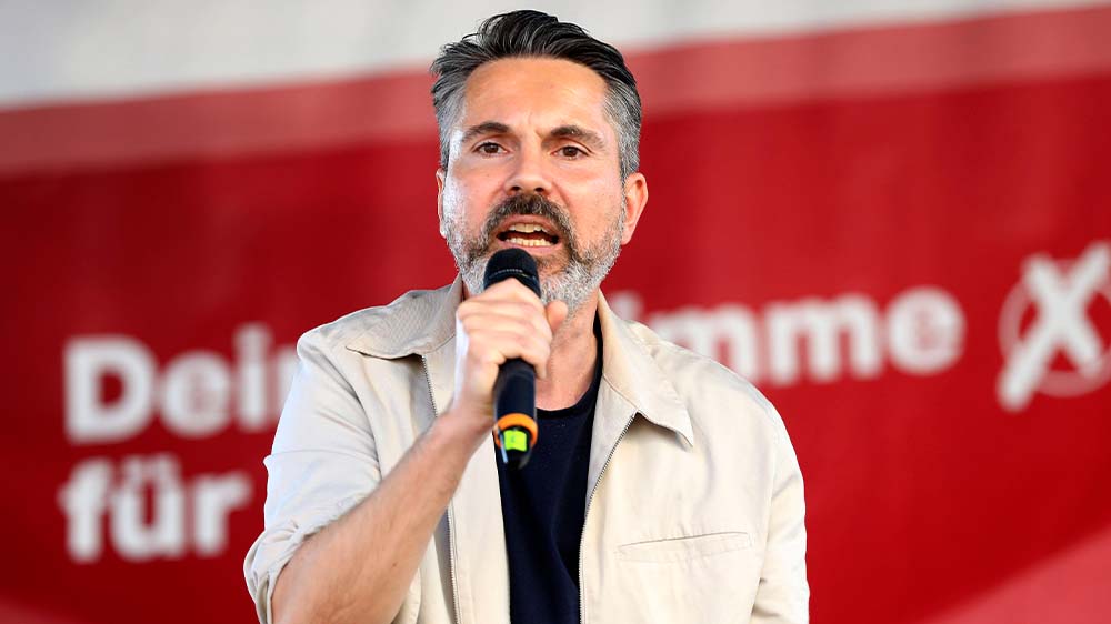 Fabio De Masi ist zusammen mit Thomas Geisel Spitzenkandidat des Bündnisses Sahra Wagenknecht bei der Europawahl 2024