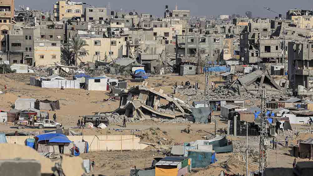 Die meisten Häuser im südlichen Gaza-Streifen sind zerstört (Archiv)