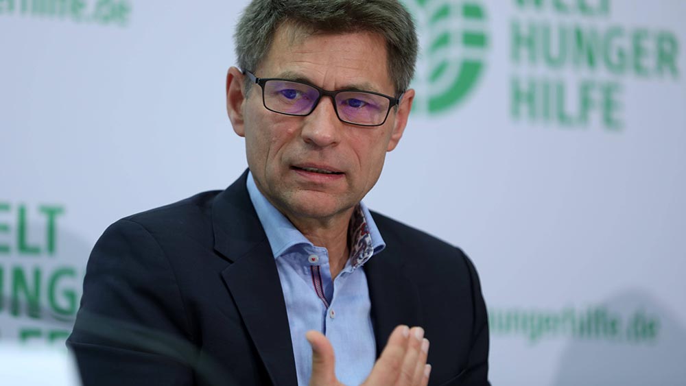Matthias Mogge ist Generalsekretär der Welthungerhilfe