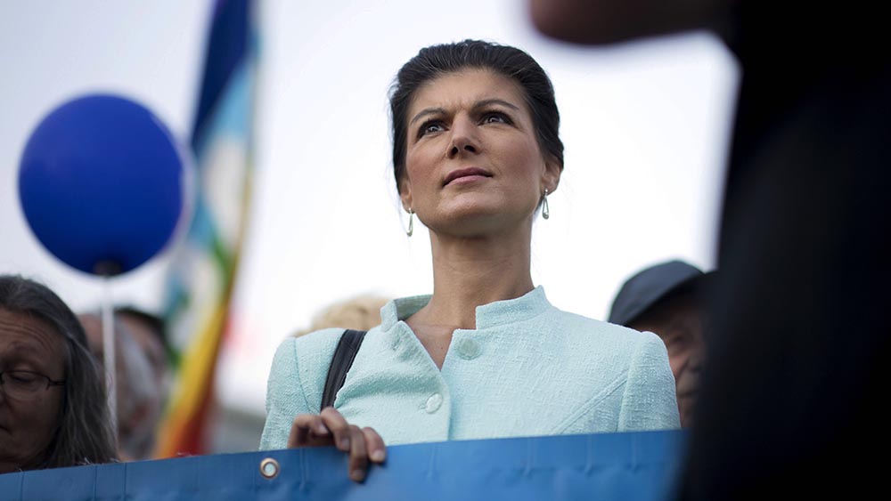 Sahra Wagenknecht, Namensgeberin der neuen Partei