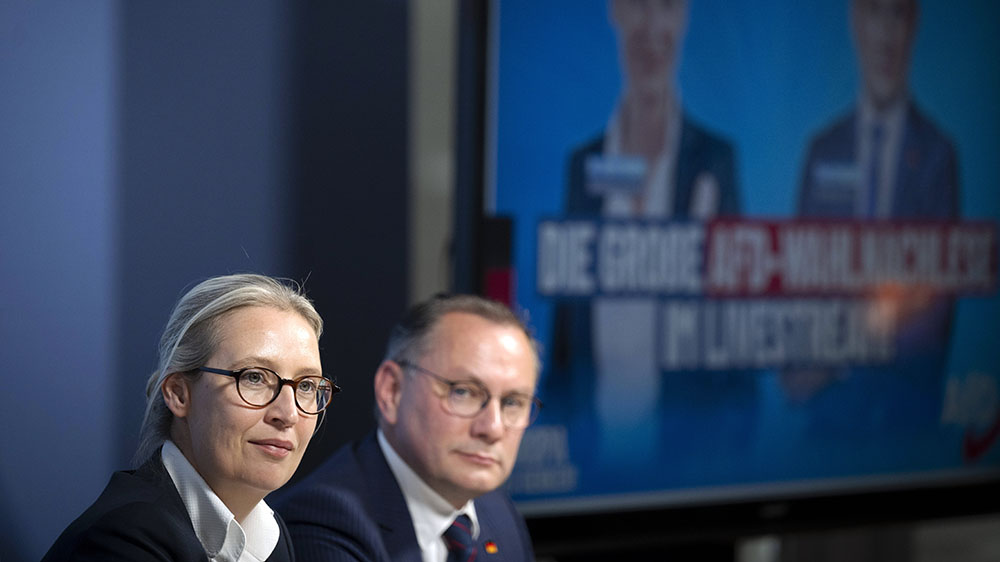 Die beiden AfD-Vorsitzenden Alice Weidel und Tino Chrupalla werden in Essen sicherlich nicht mit offenen Armen empfangen