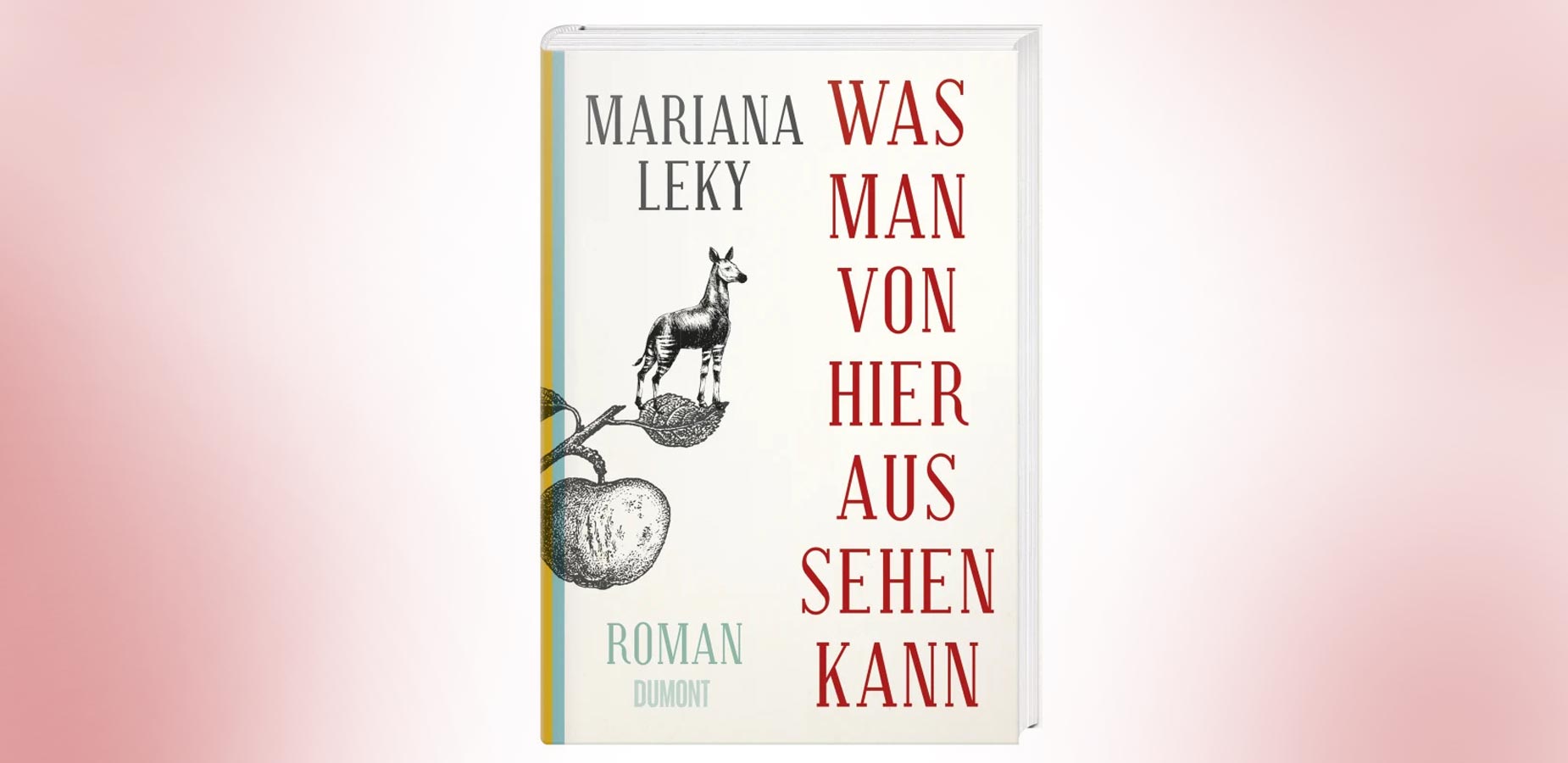 Das Cover des Buches „Was man von hier aus sehen kann“ von Mariana Leky