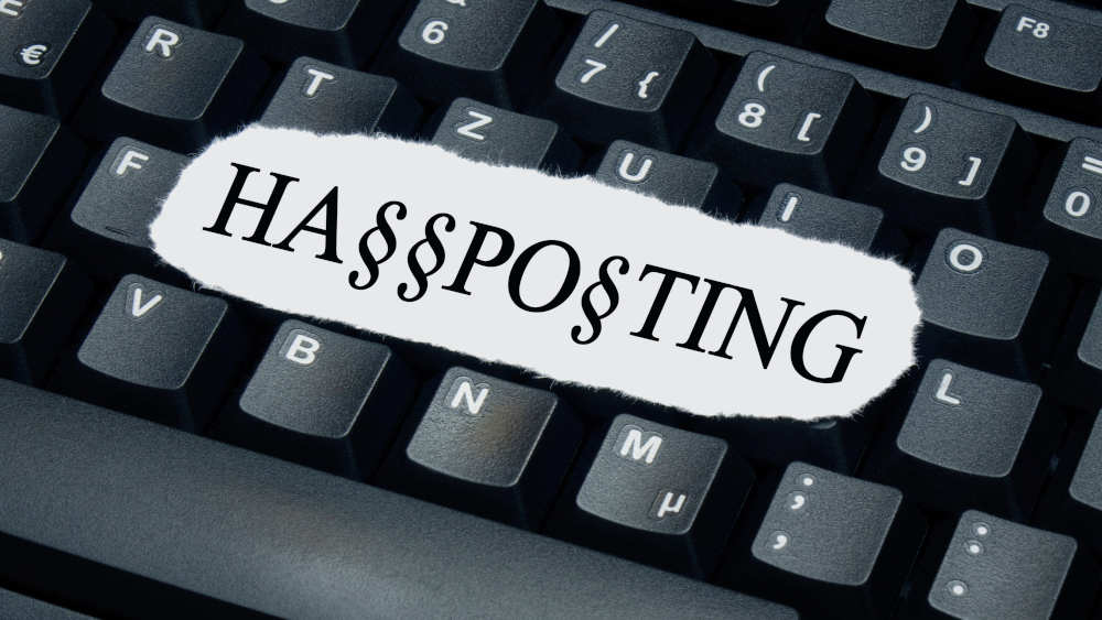 Die registrierten Fälle von Hasspostings haben sich im letzten Jahr vervierfacht