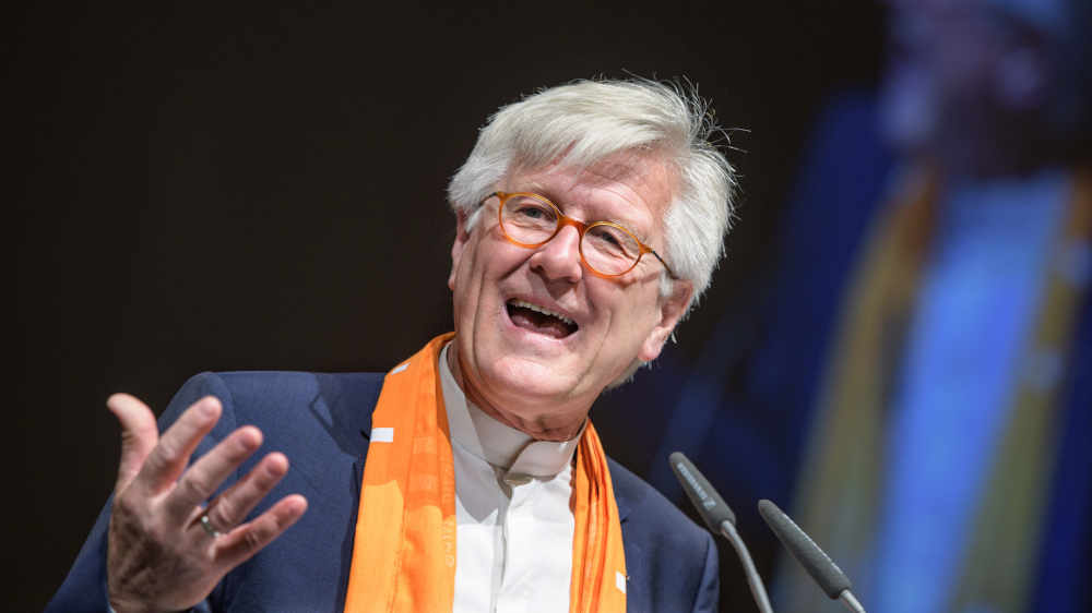 Der Vorsitzende des Weltkirchenrats, Heinrich-Bedford-Strohm