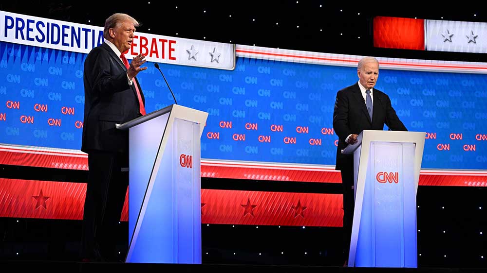 Die Debatte mit Donald Trump ist für Präsident Biden zum Fiasko geworden