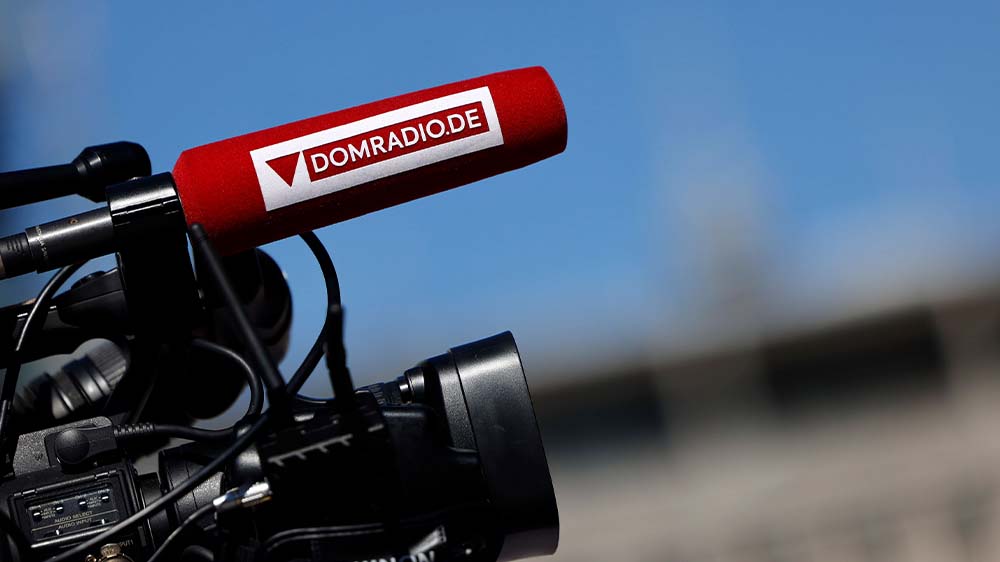 Kamera und Mikrofon von domradio.de