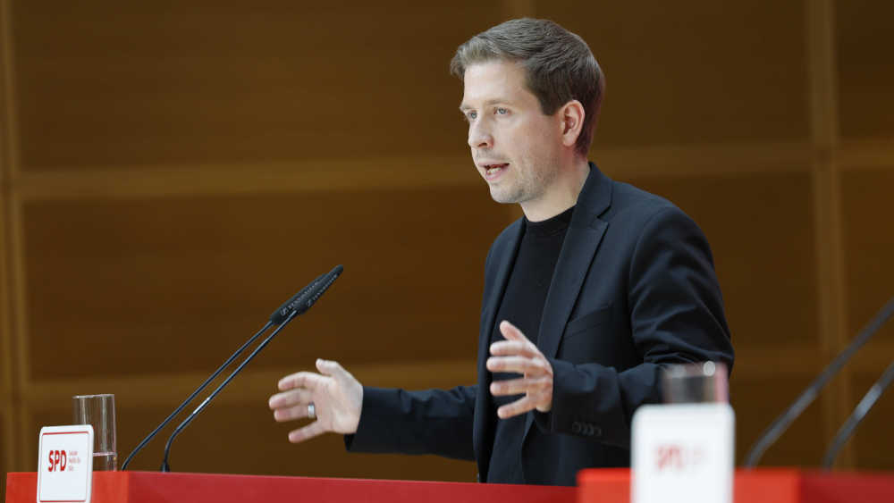 Der SPD-Generalsekretär Kevin Kühnert