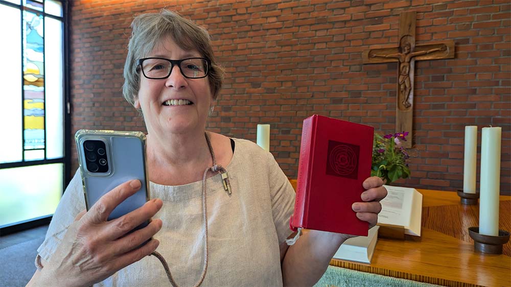 Gudrun Bruhs ist Küsterin und nimmt ihre Followerinnen und Follower mit in ihren Alltag