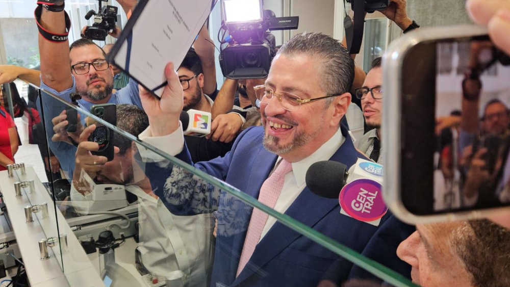 Costa Ricas Staatspräsident Rodrigo Chaves