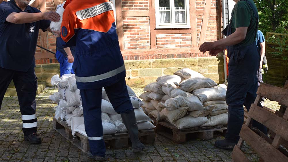 Ein Landrat in Sachsen-Anhalt will, dass Asylbewerber gemeinnützige Arbeit bei der Hochwasserbekämpfung leisten