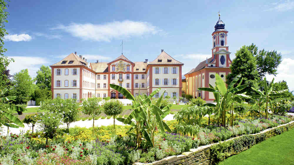 Schloss Mainau mit Schlosskirche