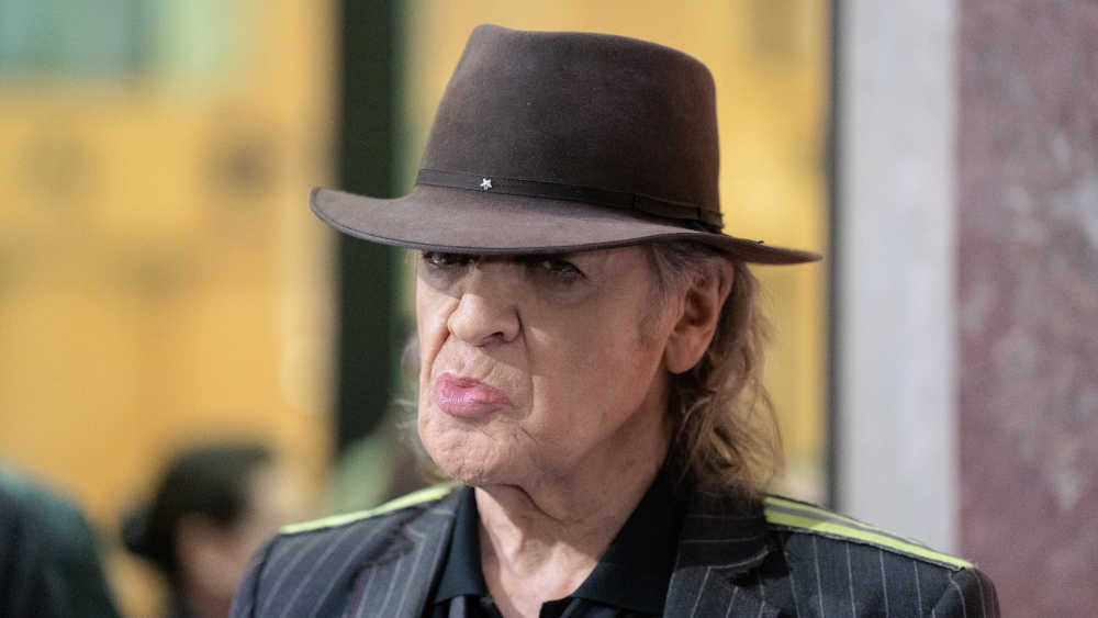 Udo Lindenberg hat ein Bild an den Paderborner Erzbischof Udo Bentz verschenkt