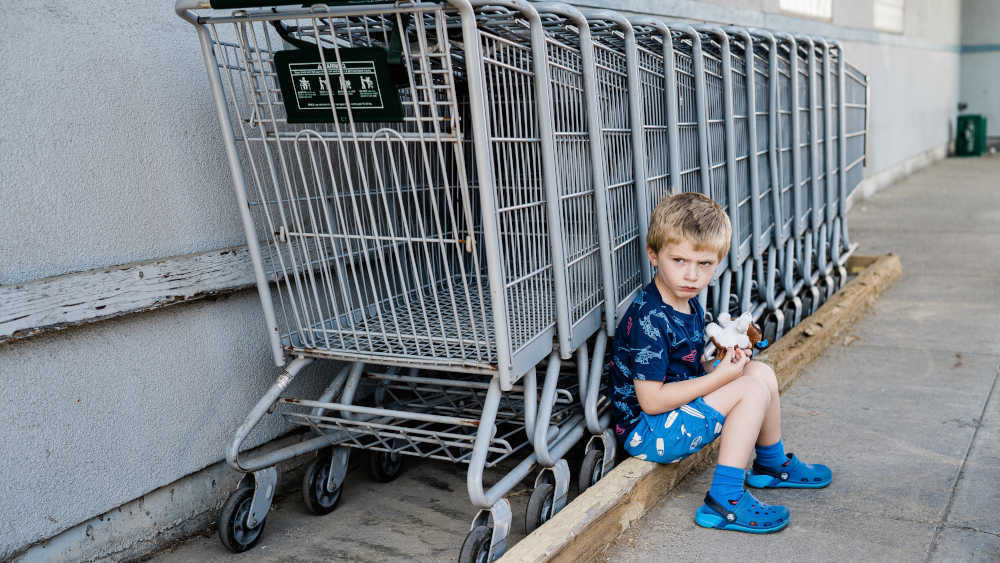 Die Armutsgefährdungsquote von Minderjährigen liegt in Deutschland bei 14 Prozent (Symbolbild)