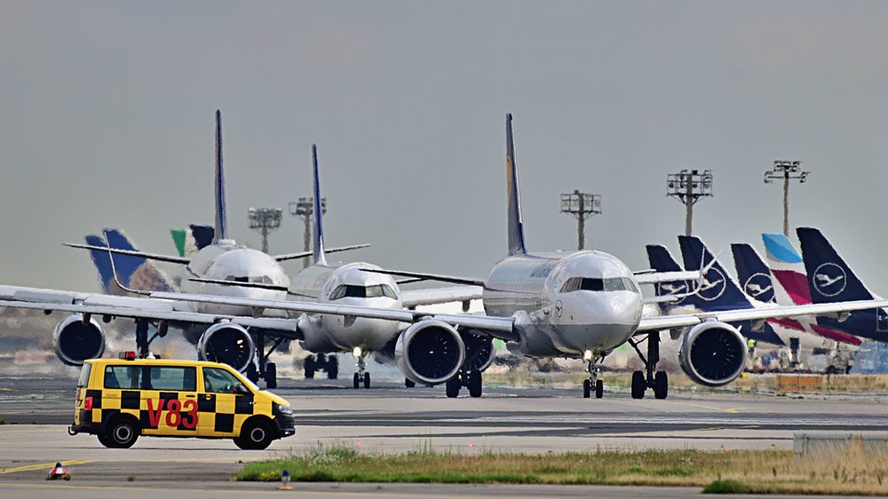 Für zwei Stunden war der Frankfurter Flughafen lahmgelegt