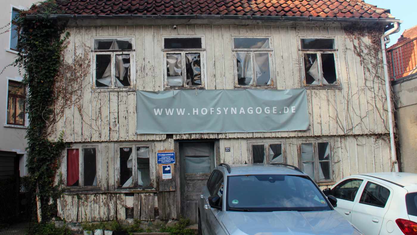 Vergessen und verfallen: Die Hofsynagoge in Detmold ist ein einzigartiges historisches Zeugnis, aber für den Eigentümer ein „Schandfleck“