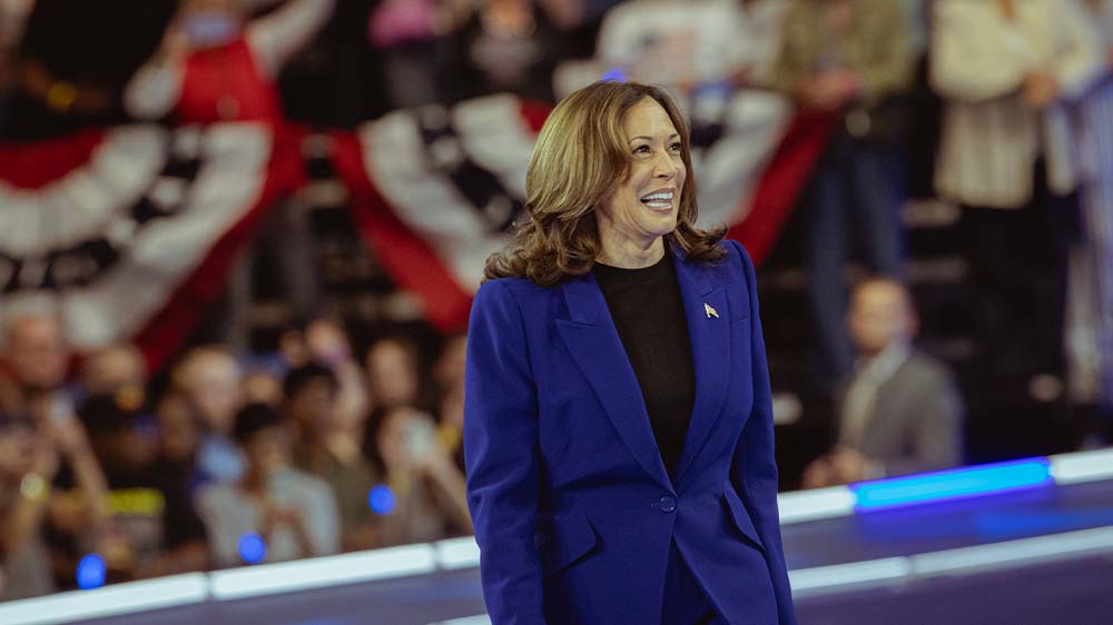 Die Demokraten haben die Vizepräsidentin Kamala Harris in einer Zeremonie zur Spitzenkandidatin gekürt
