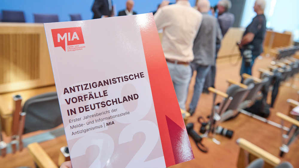 Der erste Jahresbericht 2023 der Melde- und Informationsstelle Antiziganismus (Archivbild)