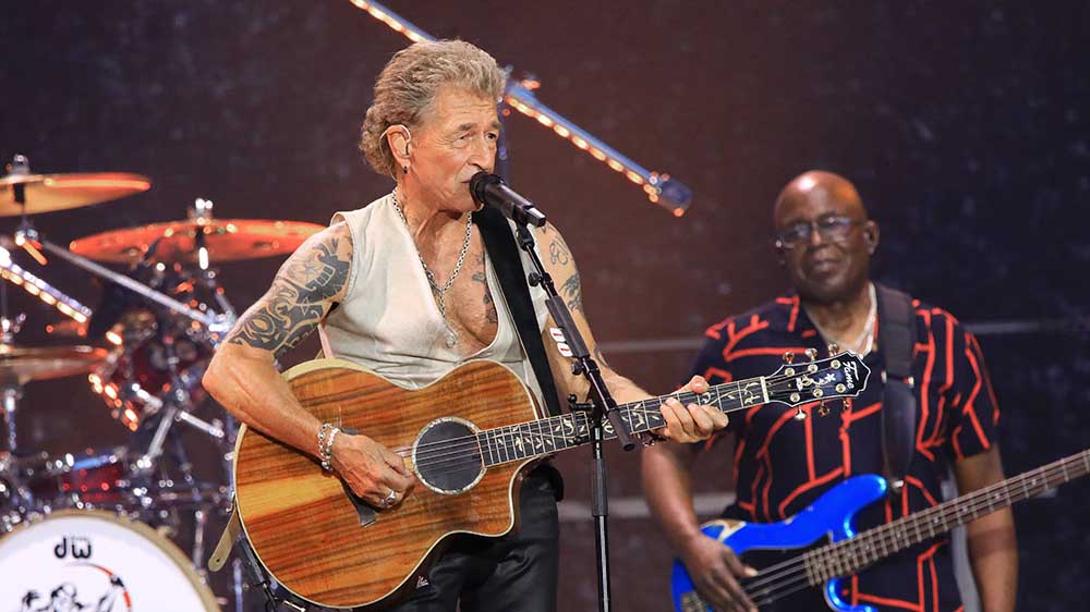 Der Sänger Peter Maffay nannte Laschet in seiner Laudatio einen Versöhner und Förderer jüdischen Lebens in Nordrhein-Westfalen